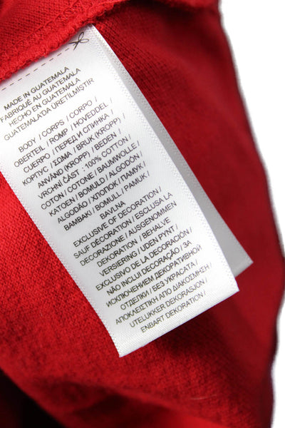 Polo Ralph Lauren Mens Red Short Sleeve Collared Polo 100% Cotton Size 2XL