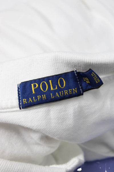 Polo Ralph Lauren Mens Polo White Short Sleeve 100% Cotton Size 2XL