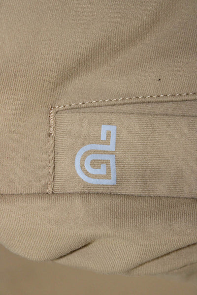 Public Rec Mens Jogger Sweatpants Tan Nylon Spandex Army Size 40