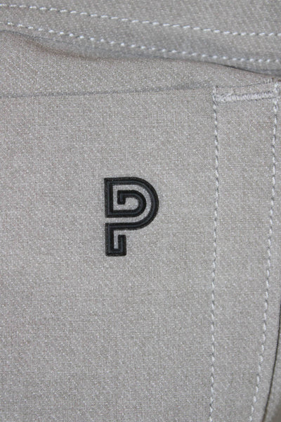 Public Rec Mens Chino Pants Gray Polyester Spandex Size 42