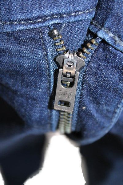 Mugsy Mens Straight Dark Blue Jeans Size 42