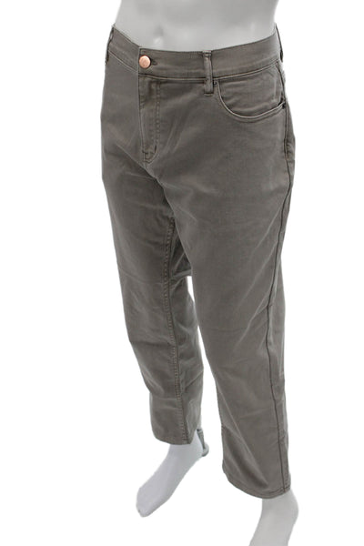 Mugsy Mens Chino Pants Gray Button Fly Size 40