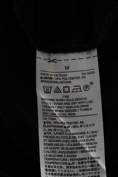 Banana Republic Womens Basic V Neck Sleeveless Tunic Tank Black Size M