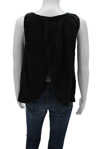 Denim & Supply By Ralph Lauren Women Black Bird Print Tank Size S
