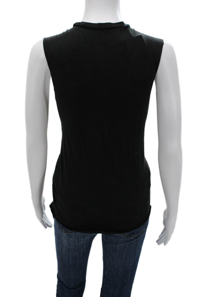 Denim & Supply By Ralph Lauren Women Basic Black Sleeveless Tank Cotton Size S