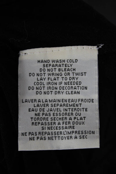 Denim & Supply By Ralph Lauren Womens Basic Aztec Graphic T Shirt Black Size L
