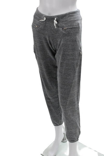 Monrow Unisex Gray Jogger Sweatpants Drawstring 50% Polyester Size M