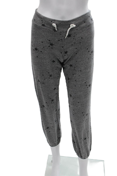 Monrow Womens Athleisure Pants Gray Polyester Solid Size S