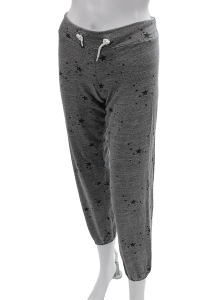 Monrow Womens Athleisure Pants Gray Polyester Solid Size S