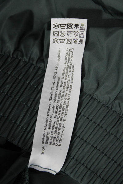 Oysho Unisex Green Jogger Windbreaker Pants 100% Polyester Army Size XS