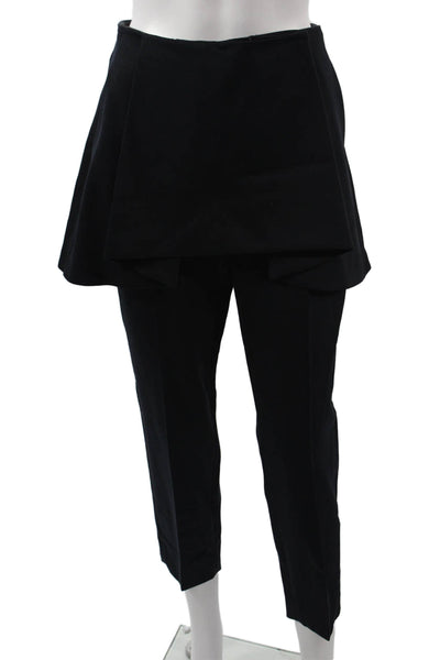 Dorothee Schumacher Women Cropped Dress Pants Black Size 2