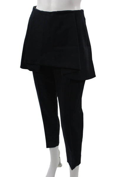 Dorothee Schumacher Women Cropped Dress Pants Black Size 2