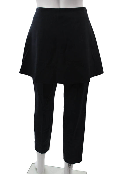 Dorothee Schumacher Women Cropped Dress Pants Black Size 2