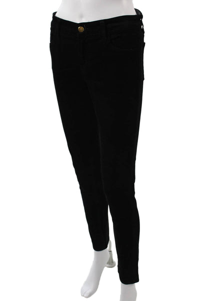 J Brand Womens Black Ankle Jegging Pants Size 26
