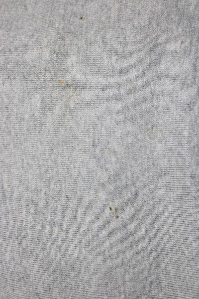Polo Ralph Lauren Mens Gray Pima Cotton Zip Mock Neck Pullover Size 2XL
