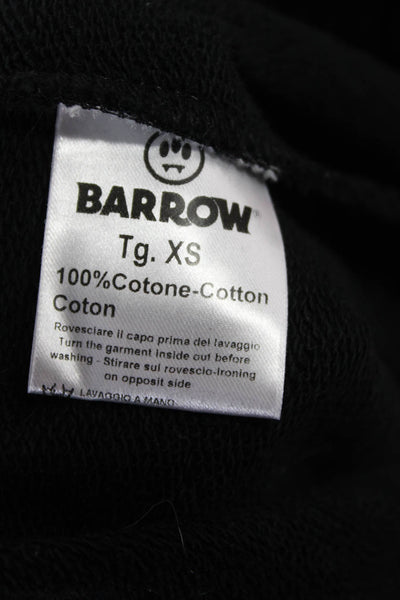 Barrow Womens Cotton Graphic Print Jogger Sweatpants Black Size XS