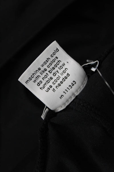 Aeve Womens Black Pima Cotton Pants Size S