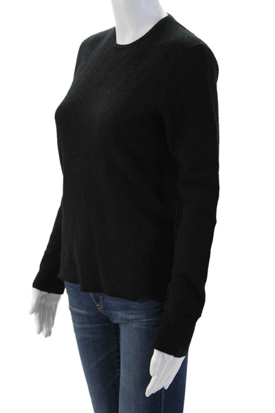 Rag & Bone Unisex Pullover Crewneck Black Merino Wool Sweater Size S