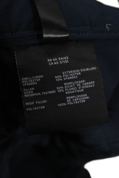 Marc New York Mens Quilted Puffer Jacket Dark Blue Sleeveless Size L