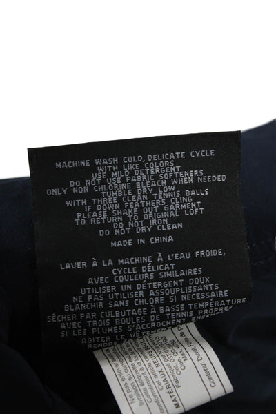 Marc New York Mens Quilted Puffer Jacket Dark Blue Sleeveless Size L