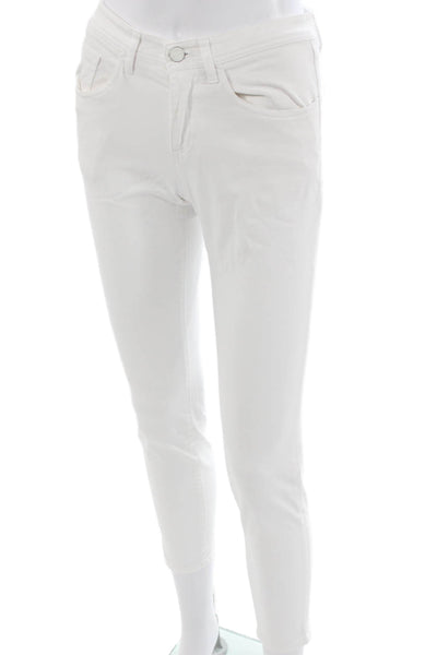 G/Fore Women Cropped Ankle Pants White Size 0
