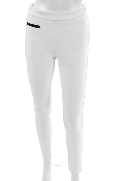 Erin Snow Womens Snow Pants White Zip 26in Inseam Size 2