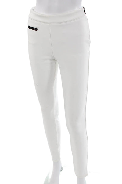 Erin Snow Womens Snow Pants White Zip 26in Inseam Size 2