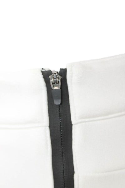Erin Snow Womens Snow Pants White Zip 26in Inseam Size 2