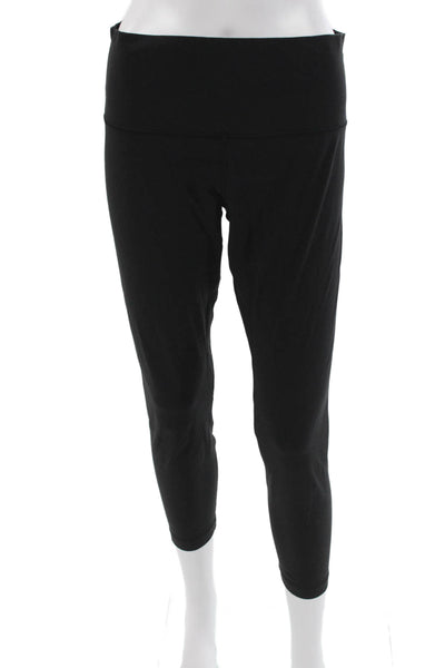 Lululemon Womens Ankle Cropped Black Leggings Size 12