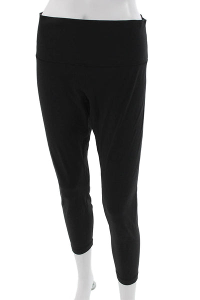 Lululemon Womens Ankle Cropped Black Leggings Size 12