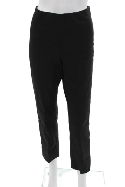 Vince Women Black Cropped Ankle Dress Pants Size L