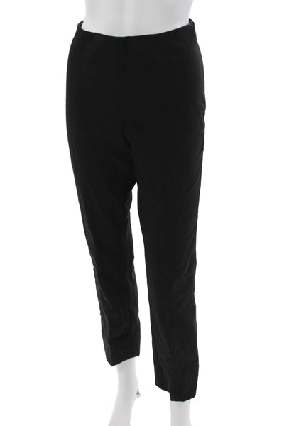 Vince Women Black Cropped Ankle Dress Pants Size L