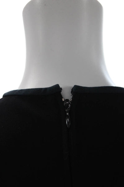 Stella McCartney Womens Bodycon Sheath Dress Dark Blue Sleeveless Size 38