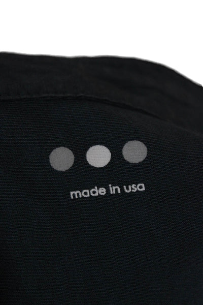 Three Dots Womens Shirt Dress Dark Blue Sleeveless Size M