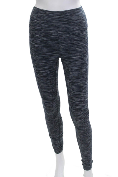 Outdoor Voices Women Ankle Jeggings Dark Blue Polyester Spandex Size XS