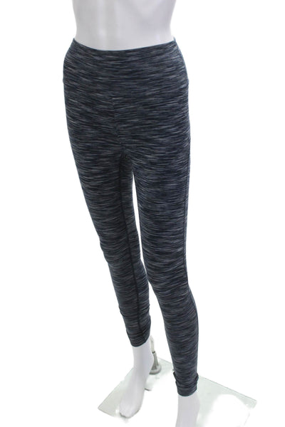 Outdoor Voices Women Ankle Jeggings Dark Blue Polyester Spandex Size XS