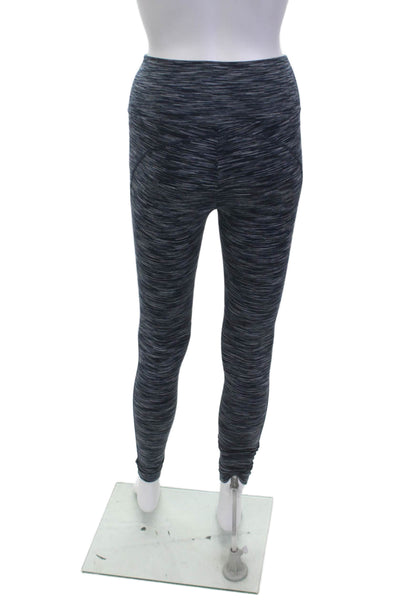 Outdoor Voices Women Ankle Jeggings Dark Blue Polyester Spandex Size XS