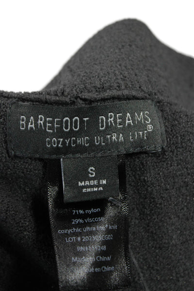 Barefoot Dreams® Womens Jogger Sweatpants Dark Gray 100% Silk Size S