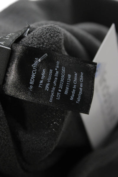 Barefoot Dreams® Womens Jogger Sweatpants Dark Gray 100% Silk Size S