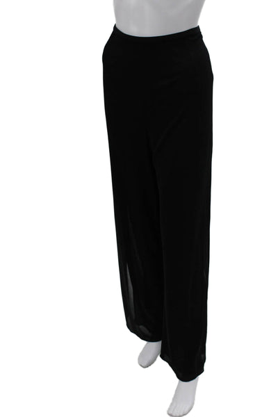 Adrianna Papell Womens Dress Pants Black Zip Polyester Classic Size 6