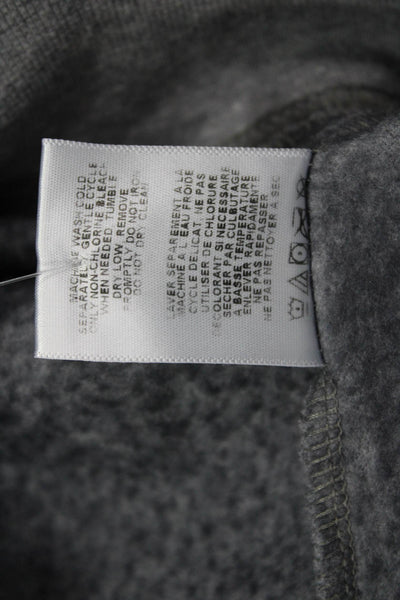 Suburban Riot Womens Pullover Sweatshirts Gray Crew Neck Graphic Quote Size S