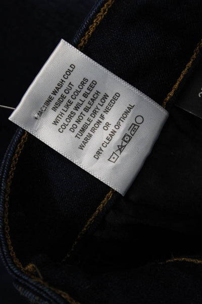 Flying Monkey Women Skinny Dark Blue Jeans High Rise 28 Inseam Size 25