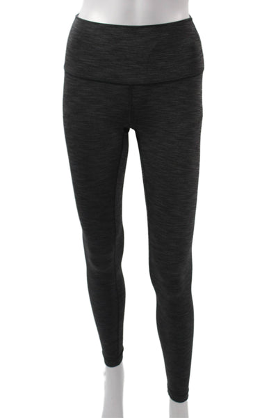 Lululemon Women Ankle Jegging Dark Gray Nylon Solid Fall Size 4