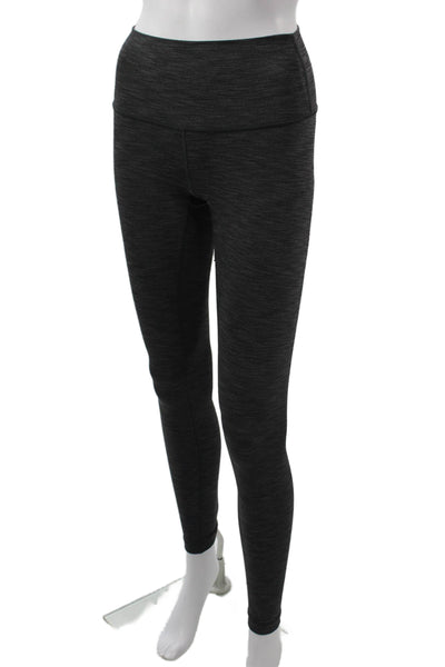 Lululemon Women Ankle Jegging Dark Gray Nylon Solid Fall Size 4