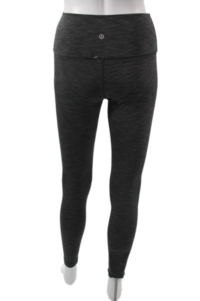 Lululemon Women Ankle Jegging Dark Gray Nylon Solid Fall Size 4