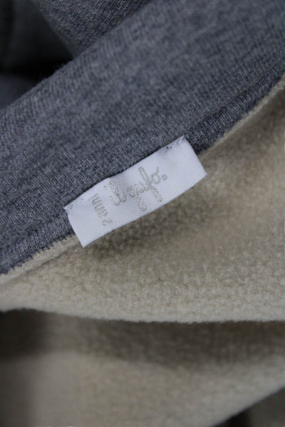 Il Gufo Childrens Bpys Button Down Coat Heather Grey Size 2 T
