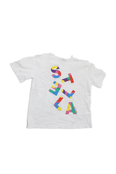 Stella McCartney Kids Childrens Girls Tee Shirt White Cotton Size 14