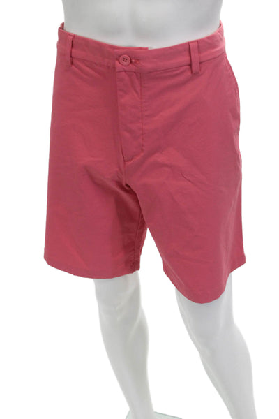 Vineyard Vines Mens Pink Chino Shorts Beach Size 36