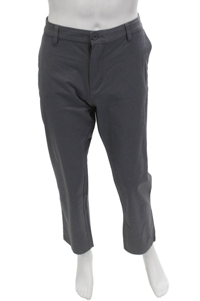 Vineyard Vines Mens Chino Dress Pants Dark Gray Button Size 36