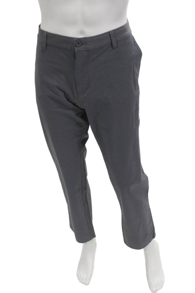 Vineyard Vines Mens Chino Dress Pants Dark Gray Button Size 36